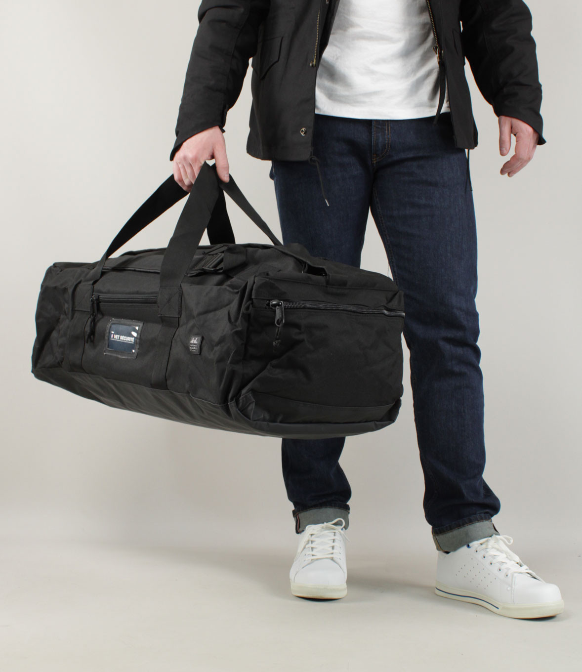 Sac Cargo Opérationnel 80L RipStop Noir - Sécurité, Police, Gendarmerie - Neuf