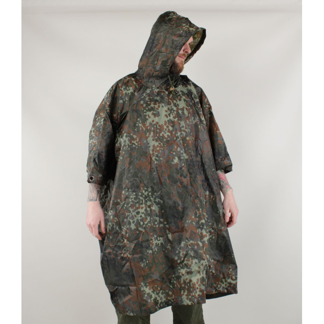 Poncho Ripstop Flecktarn - Brandit