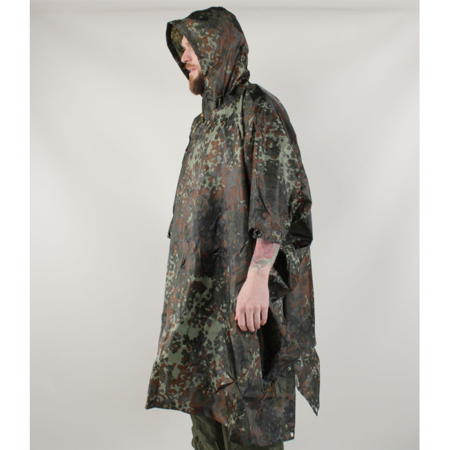 Poncho Ripstop Flecktarn - Brandit