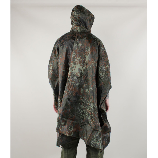 Poncho Ripstop Flecktarn - Brandit
