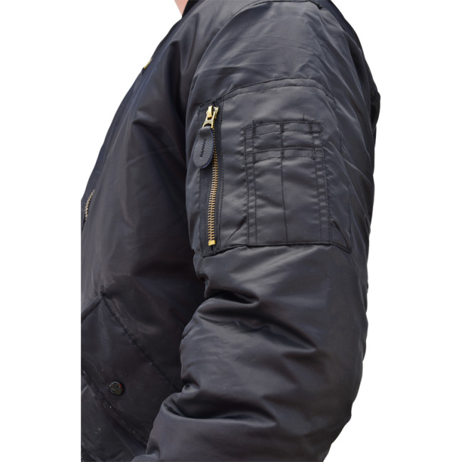 MA1 Schwarze Jacke - CityGuard