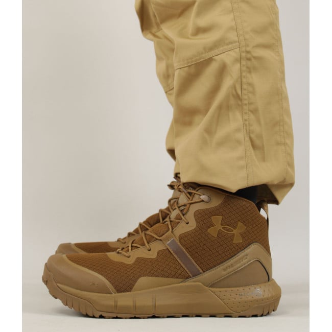 Chaussures Micro G Valsetz Mid Coyote Homme - Under Armour