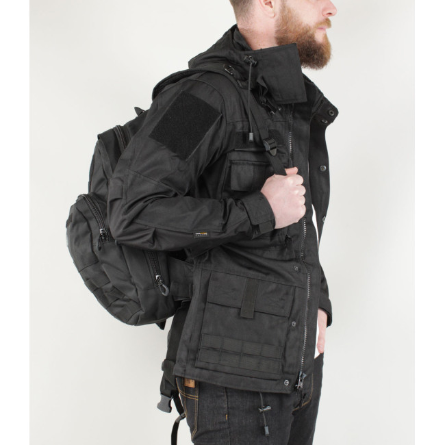 Zwarte modulaire rugzak 20L/30L - Ares