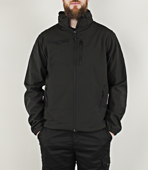 Veste tactique softshell HIRTA Noir