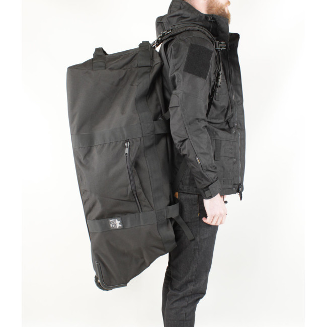 Cargo tas op wieltjes 182L Zwart - Patrol