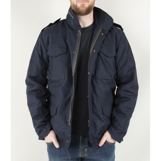 Militärjacke M65 Classic Marineblau - Brandit