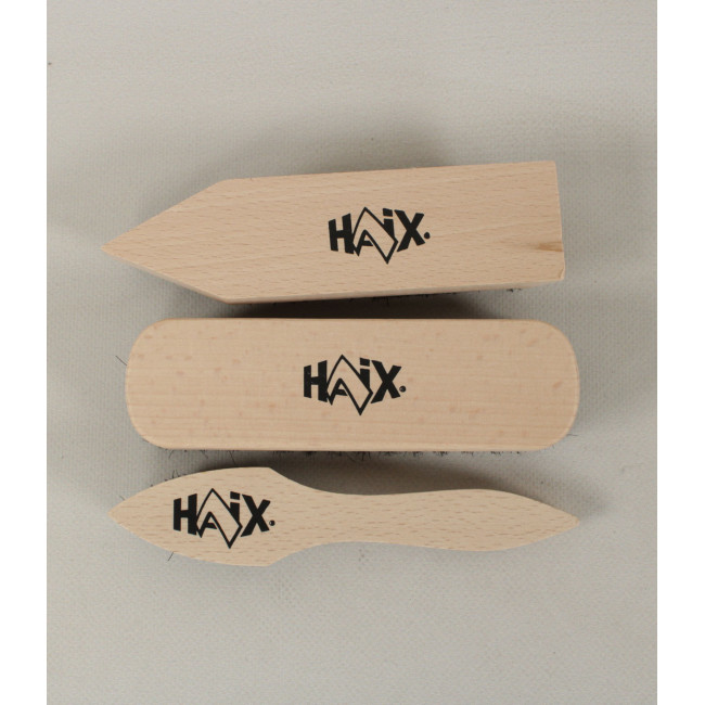 Set van 3 borstels voor schoenen - Haix