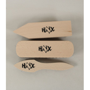 Set van 3 borstels voor schoenen - Haix