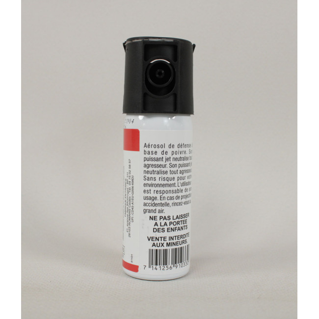 Aérosol de défense Poivre Stepping 50ml - Le Protecteur