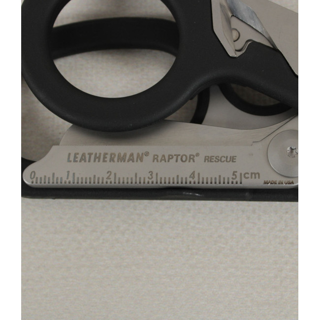 Nożyczki wielofunkcyjne 6 narzędzi Raptor Czarne - Leatherman