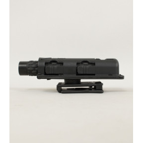 Porta-bastão rotativo 8VP60 para cinto/cinturão - Preto - Vega Holster