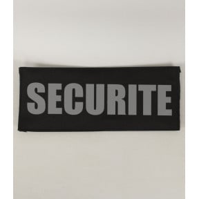 Lot de 2 bandeaux haute visibilité Sécurité Noir - VVS