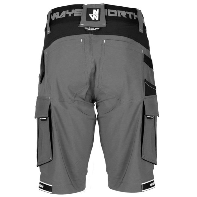 Bermuda de travail Costa anthracite - North Ways