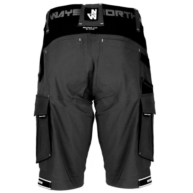 Work bermuda shorts COSTA - Black - Nine Worths