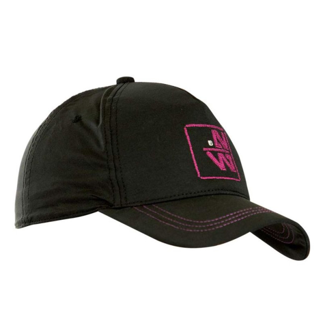 Casquette de travail Bonnie noir/fushia - North Ways
