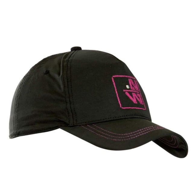 Casquette de travail Bonnie noir/fushia - North Ways