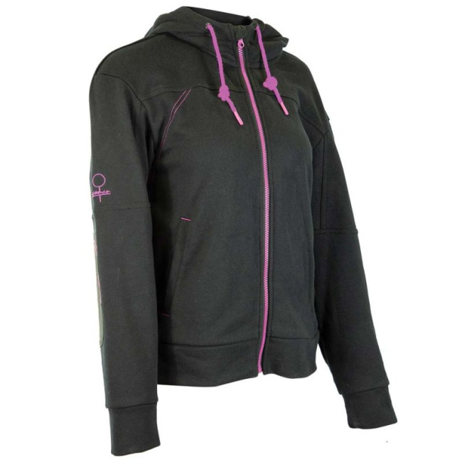 Gilet de travail femme Uma noir/fushia - North Ways