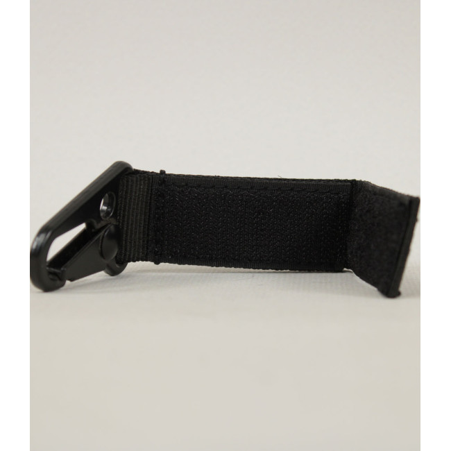 Porte clé tactique groupe sanguin A- Noir - Miltec