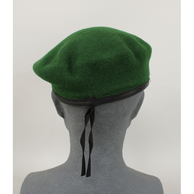 Béret Militaire Vert Légion Bord en Cuir - Patrol Équipements