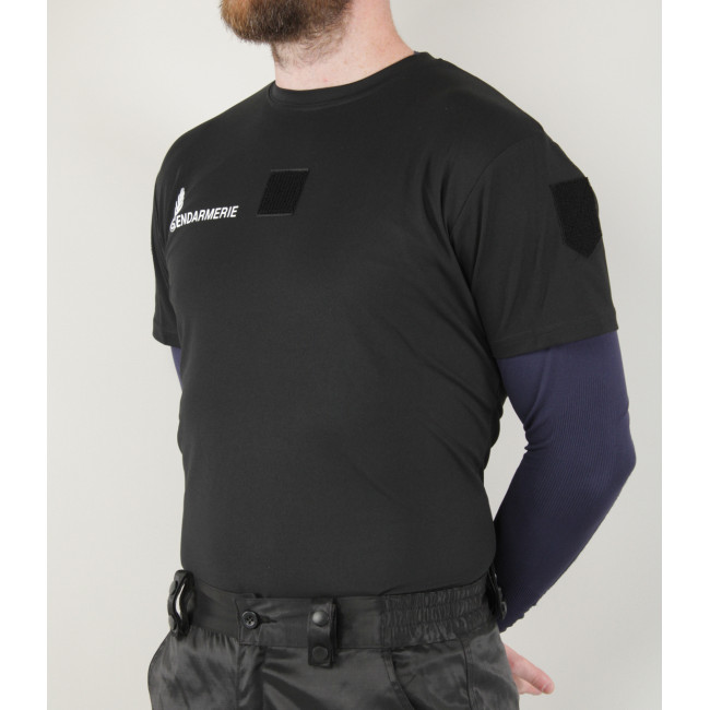 Atmungsaktives T-Shirt Gendarmerie Departementale + Klettverschlüsse - Patrol