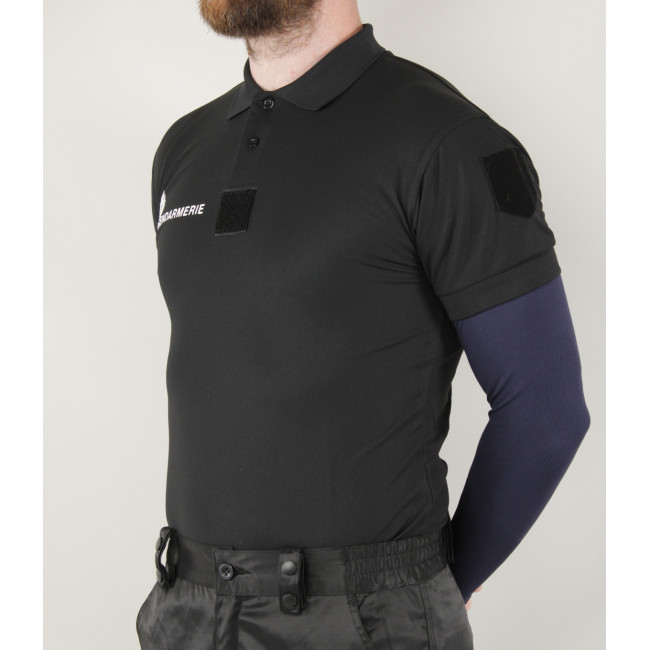 Polo Gendarmerie Departementale Cooldry + Velcros Noir - Patrol
