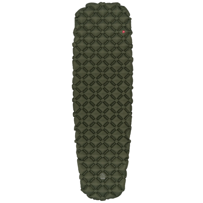 Opblaasbare matras NAP PAK Primaloft olijf - Highlander