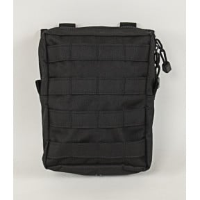 Pochette utilitaire MOLLE grande Noir - Kombat Tactical