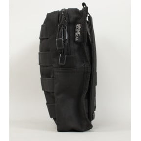 MOLLE utiliteitszakje groot Zwart - Kombat Tactical