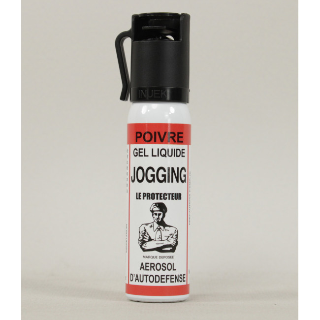Aérosol de défense Poivre Jogging 25 ml - Le Protecteur