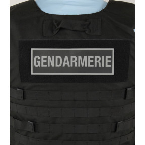 Gendarmerie Banner invertiert 7 x 22,5 cm - Patrol Equipement