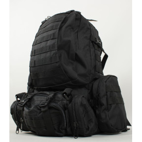 Defense pack assembly rugzak 36L zwart - Miltec