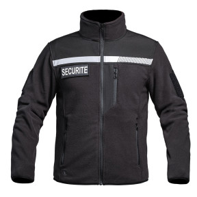 HV-TAPE Sécu-one Sicherheits-Fleecejacke schwarz - A10 Equipment