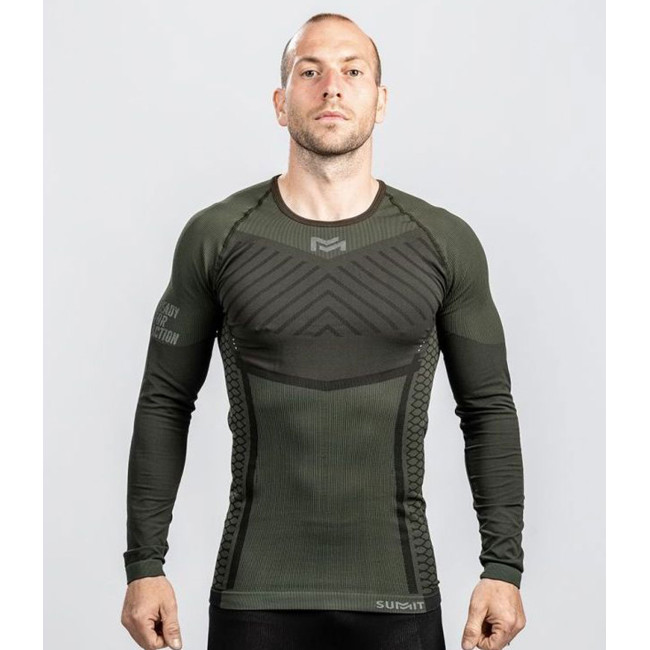 Haut ADVENTURE Technical Line Vert OD Noir - Summit Outdoor