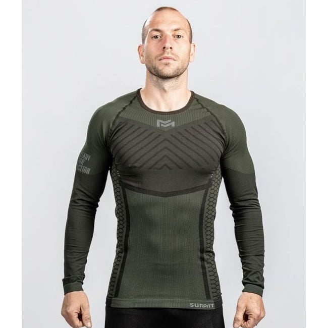 Haut ADVENTURE Technical Line Vert OD Noir - Summit Outdoor