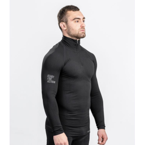 TEE-SHIRT ANETO TECHNICAL LINE NOIR - SUMMIT OUTDOOR