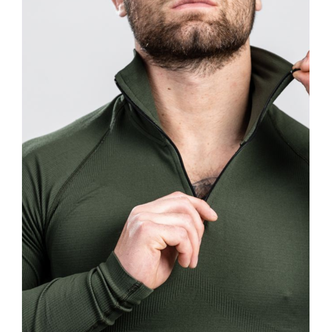 TEE-SHIRT TECHNICAL LINE ANETO VERT OD - SUMMIT OUTDOOR