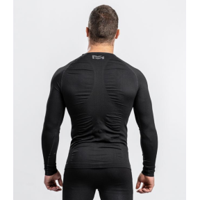 ATACAMA Technical Line Langarm-Shirt Rundhals Schwarz - Summit Outdoor