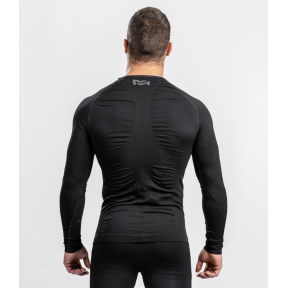 ATACAMA Technical Line Langarm-Shirt Rundhals Schwarz - Summit Outdoor