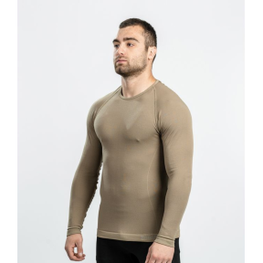 TEE-SHIRT ACTIVE LINE SAHARA COYOTE MANCHES LONGUES - SUMMIT OUTDOOR