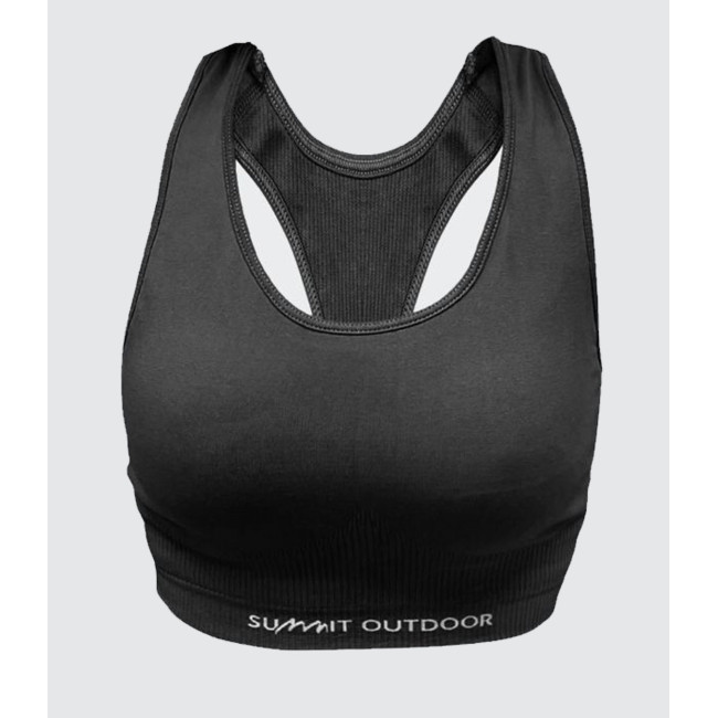 Biustonosz sportowy damski ARIANE czarny - Summit Outdoor