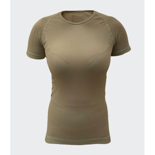 T-shirt krótkie rękawy HÉLIUM Active Line damski coyote - Summit Outdoor