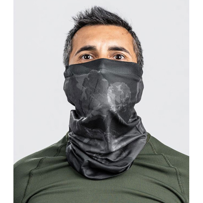 Sublimierter Punisher Neckwarmer schwarz - Army Design by Summit Outdoor