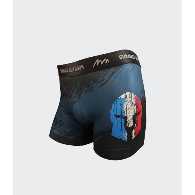 Boxershorts mit Spartan-Trikolore-Design - Army Design by Summit Outdoor