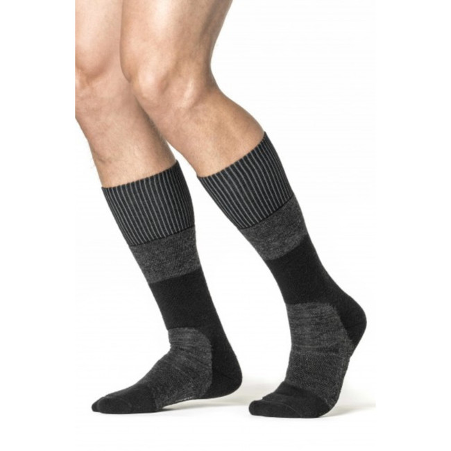 Wysokie skarpety Classic Protection 400 Antracyt - Woolpower