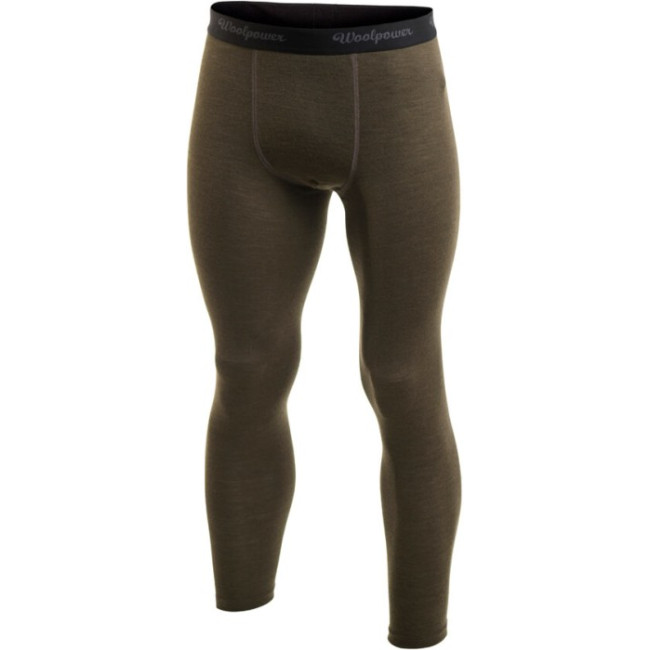 Lange onderbroek heren LITE Pine Green - Woolpower
