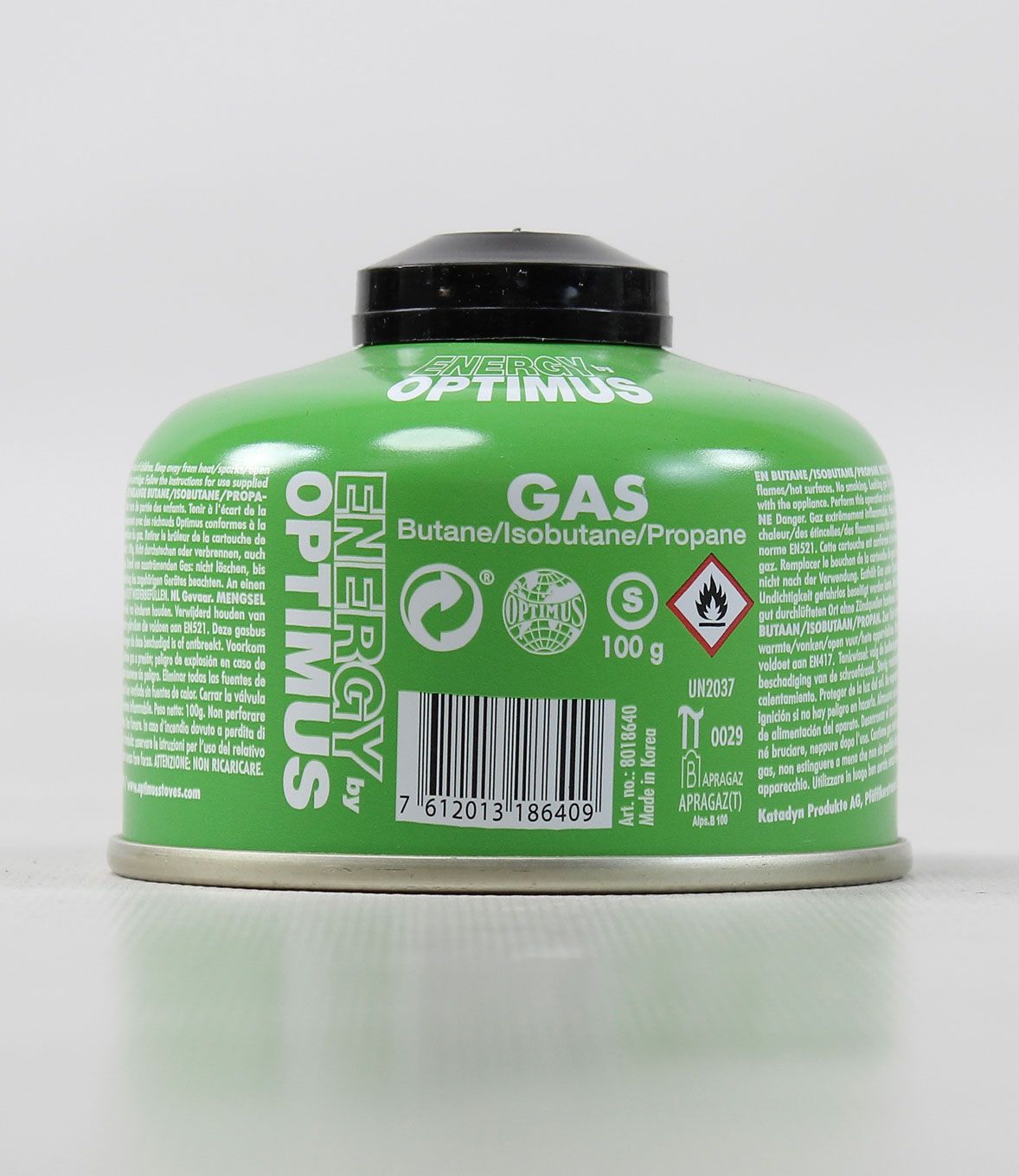 Recharge Gaz Butane/Isobutane/Propane Optimus 230 g