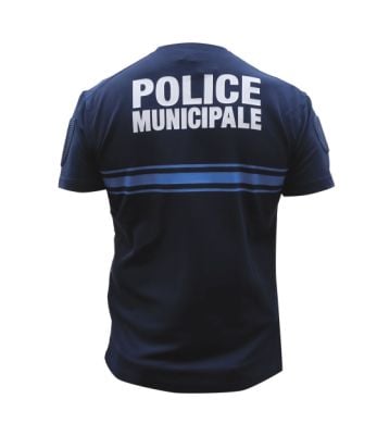 Tee shirt police municipale bleu marine - Patrol Equipment