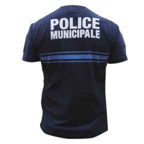 Polizei T-Shirt Marineblau - Patrol Equipement