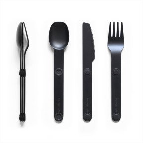 INDIVIDUELE SET MAGNETISCHE BESTEK ZWART - FULL WINDSOR