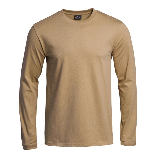 A10 Equipment T-Shirt Strong - Maglietta Militare Armée De L'Air Et De L'Espace Color Tan, 100% Cotone